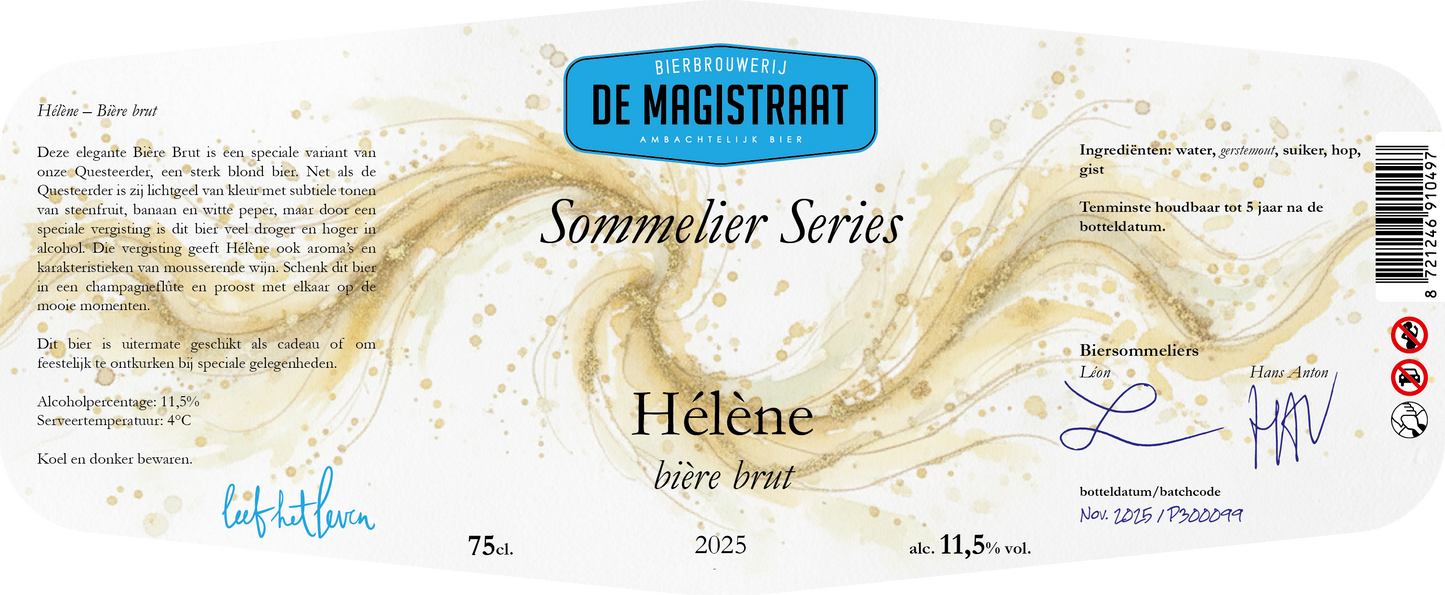 Sommelier Series #3 - Hélène (let op: alléén afhalen!)