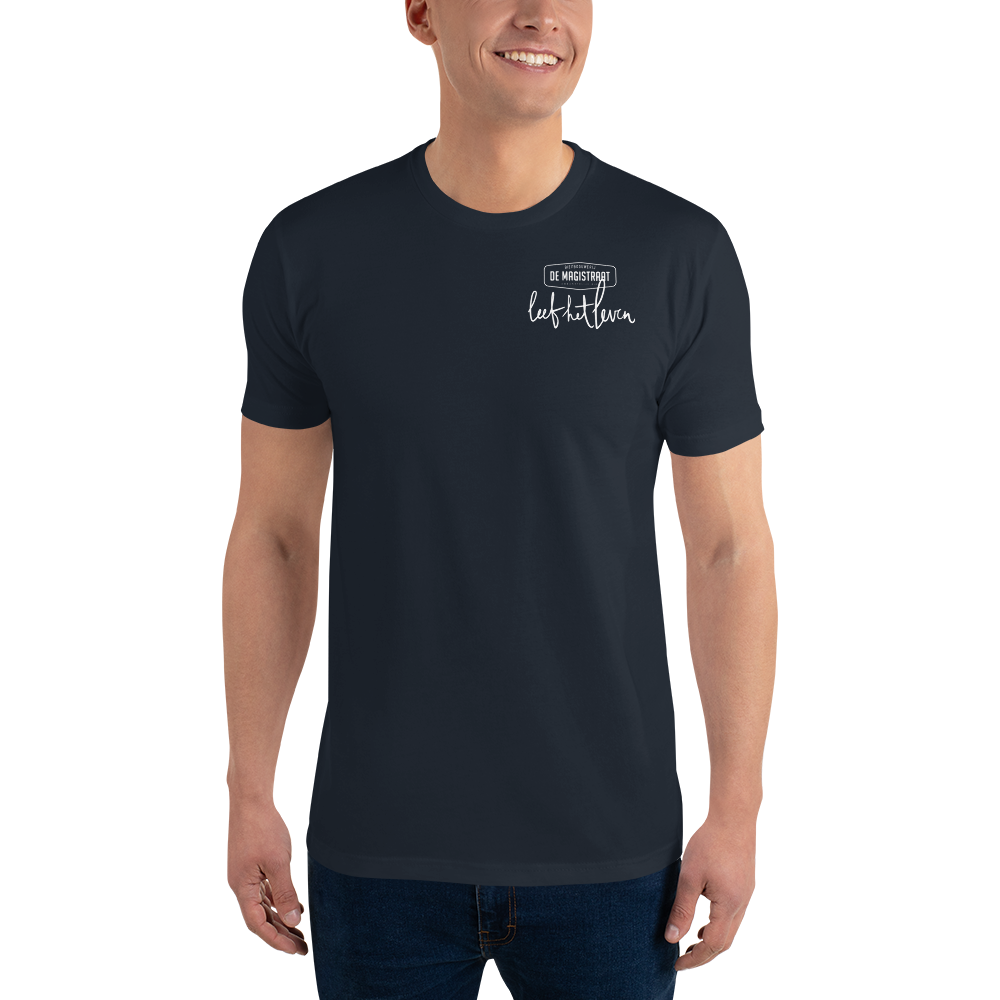 Magistrate Leef het Leven fitted t-shirt