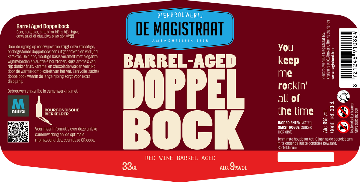 Doppelbock Red Wine Barrel-Aged