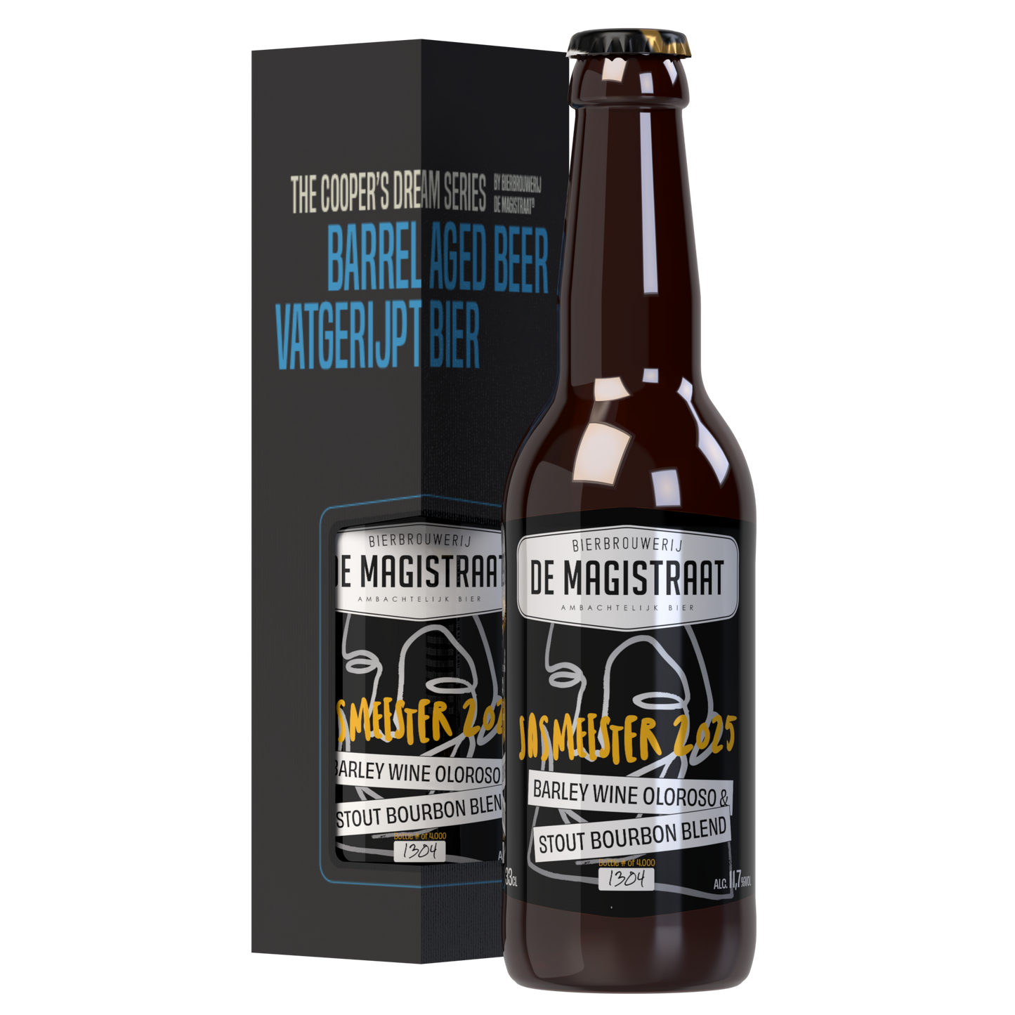 Sasmeester 2025 Barley Wine Oloroso Sherry + Stout Bourbon blend
