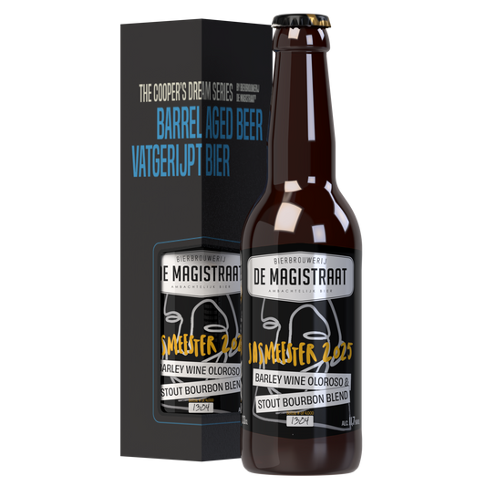 Sasmeester 2025 Barley Wine Oloroso Sherry + Stout Bourbon blend